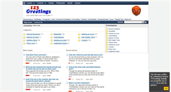 Desktop Screenshot of help.123greetings.com
